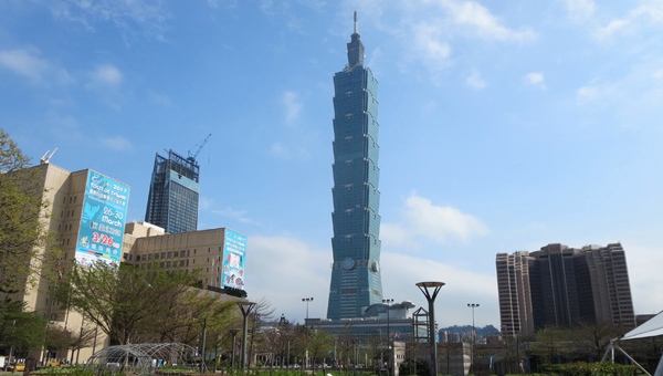 Taipei 101 - 508 Meter hoch und alles nach Feng Shui